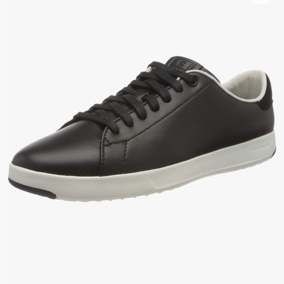 Cole Haan Women's GrandPro Tennis Leather Lace Sneaker - Picture 1 of 12